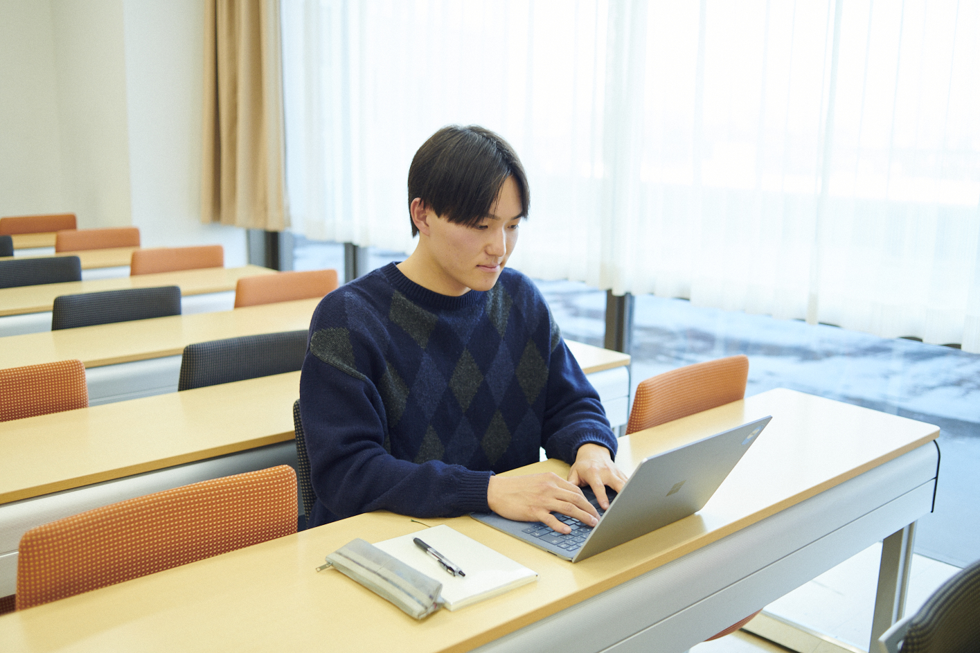 生徒の勉強画像