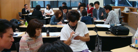 5月9日インターゼミ（社会工学研究会）。５つのプロジェクトが始動！