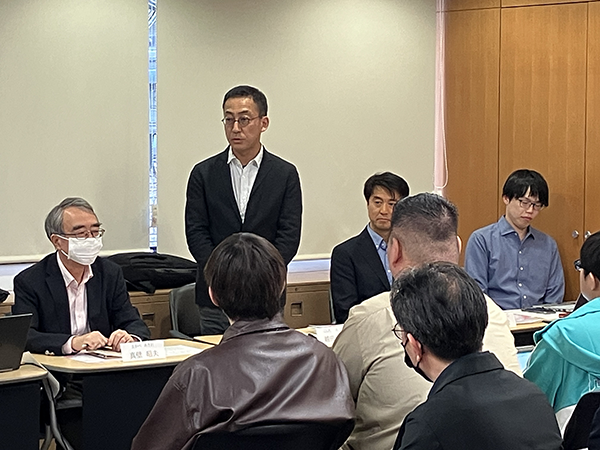 新任の越田 辰宏 特命教授のご挨拶