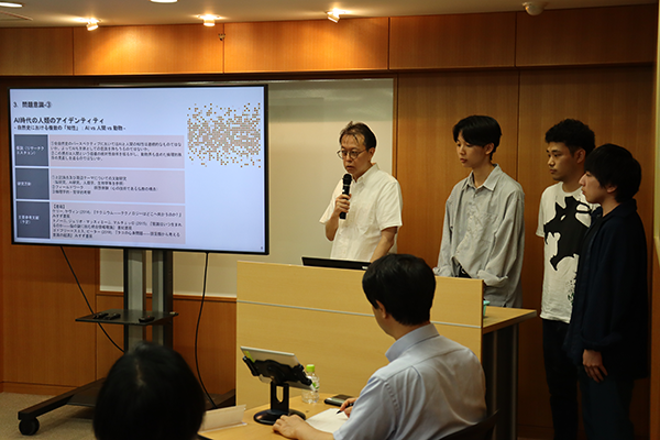 研究計画発表　DX班
