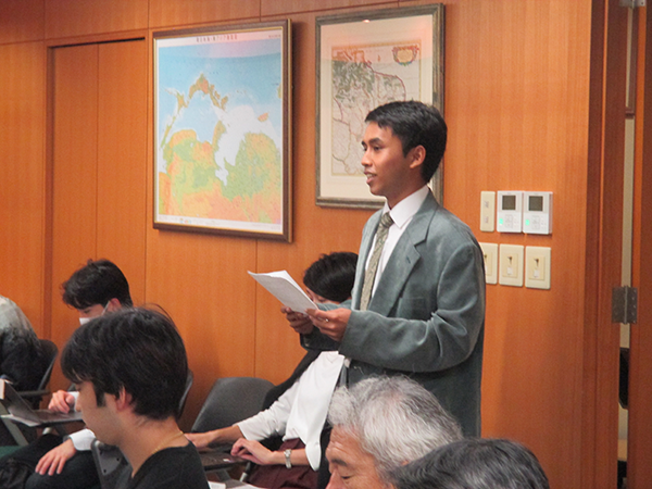 学部生の近況報告