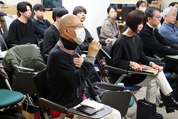 多摩学班へ質疑