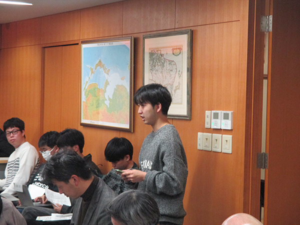 学部生の近況報告