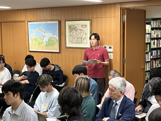 学部生の近況報告