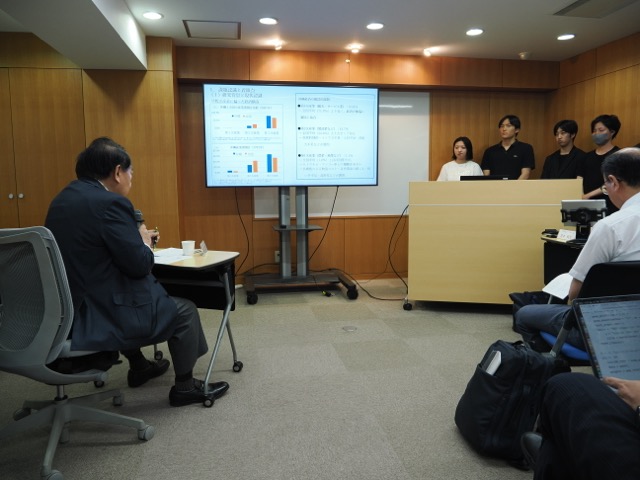 サービス・エンターテインメント班 学長コメント