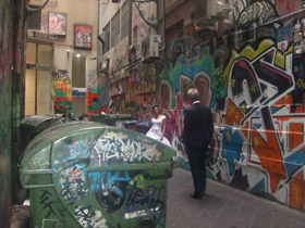 3位　A marriage at the back alley 