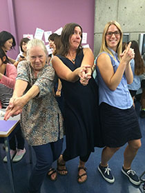 1位：Our special teachers!!! （バンクーバーアイランド大学）