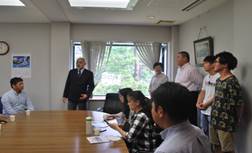 安田震一学部長挨拶