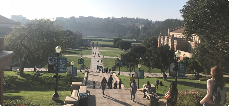積極性と自信がついた留学(米国 UCLA ロサンゼルス校)経営情報学部 志賀 樹 (2018年2月3日~3月4日)