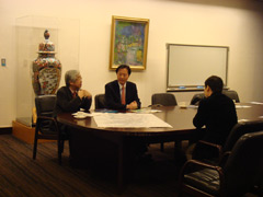2011年1月18日（火） 韓国KBSが取材のため来校