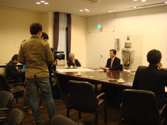 2011年1月18日（火） 韓国KBSが取材のため来校