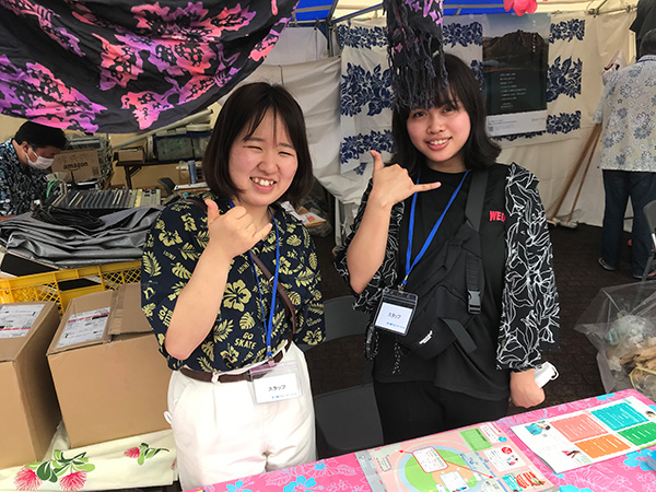 (左から)大髙ももなさん、大高恵梨佳さん