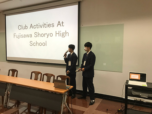 ⑥ 藤沢翔陵高等学校 学生発表