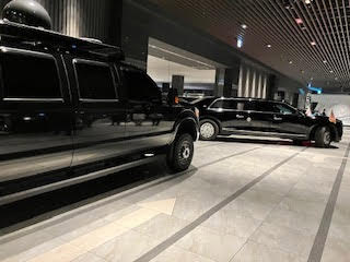 親しみを込めてビースト（獣）と呼ばれている米国大統領専用車（２台）
