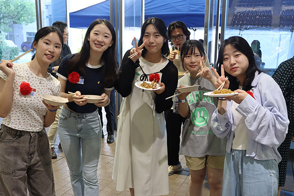 送別会の様子