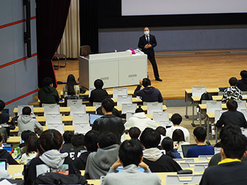 学生との質疑応答