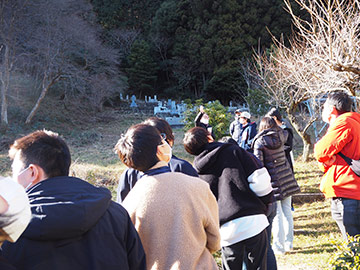 梅沢地区の現状と課題についてご説明いただきました