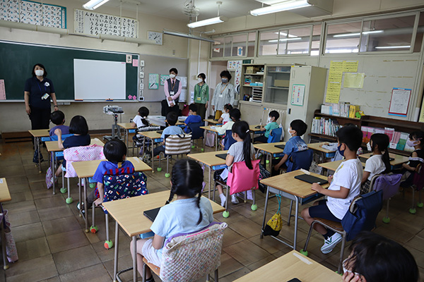 授業はじまりの自己紹介(1日目)