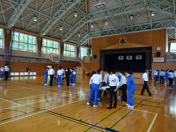 久々野中学校　意見交換