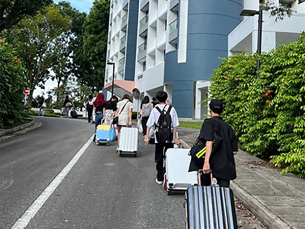 現地到着、まずNYPの寮にチェックイン