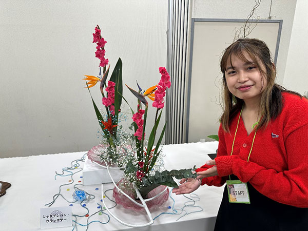 ジャリアンパン・ウラッサヤーさんの作品　当日はスタッフとしても貢献しました