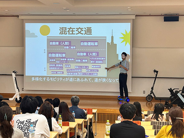 模擬ゼミの様子(樋笠ゼミ)