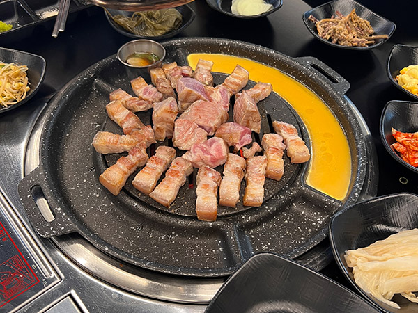 ランチ交流会で食べた焼き肉