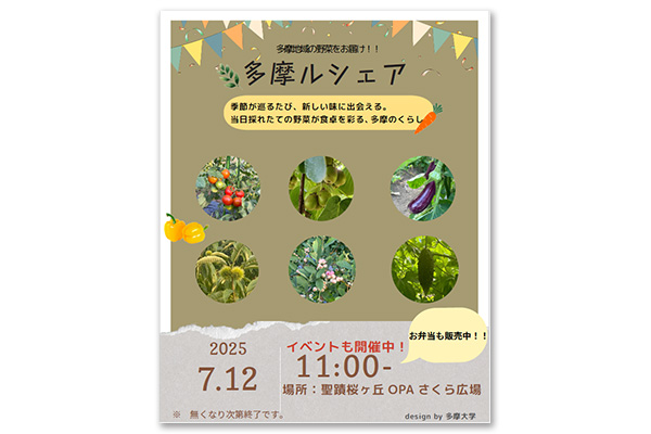 多摩ルシェアポスター