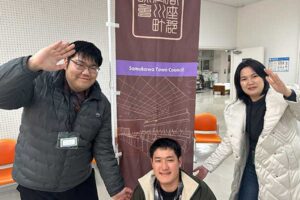 イベントに参加した留学生