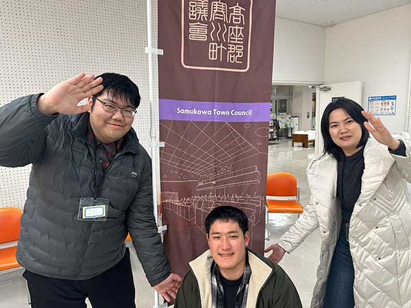 イベントに参加した留学生