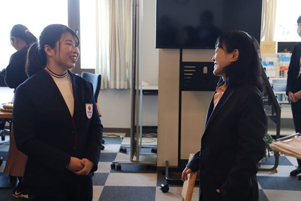 恩師である中村その子先生と久しぶりの再会